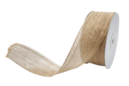 Natural Burlap 1.5" 10 YD